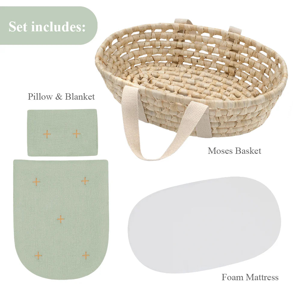 Lulla Doll Moses Basket